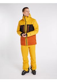 Kurtka narciarska i snowboardowa męska Protest Prtgooz. Kolor: żółty, czarny, pomarańczowy, wielokolorowy. Sezon: zima. Sport: snowboard, narciarstwo #2