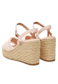 DeeZee Espadryle E0822-4A Różowy. Kolor: różowy. Materiał: materiał #5