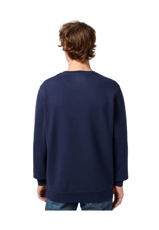 Wrangler - MESKA BLUZA WRANGLER SIGN OFF CREW NAVY 112350534