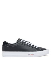 TOMMY HILFIGER - Tenisówki Tommy Hilfiger. Kolor: czarny. Styl: street