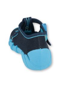 Befado obuwie dziecięce 110P405 granatowe niebieskie. Kolor: niebieski. Materiał: bawełna, tkanina #6
