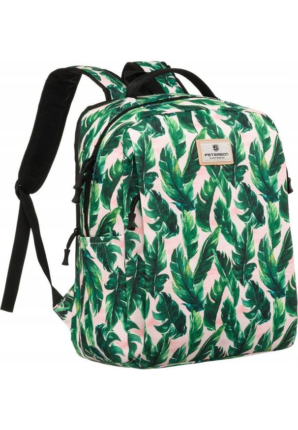 Peterson Pojemny plecak damski z poliestru - Peterson NoSize. Materiał: poliester