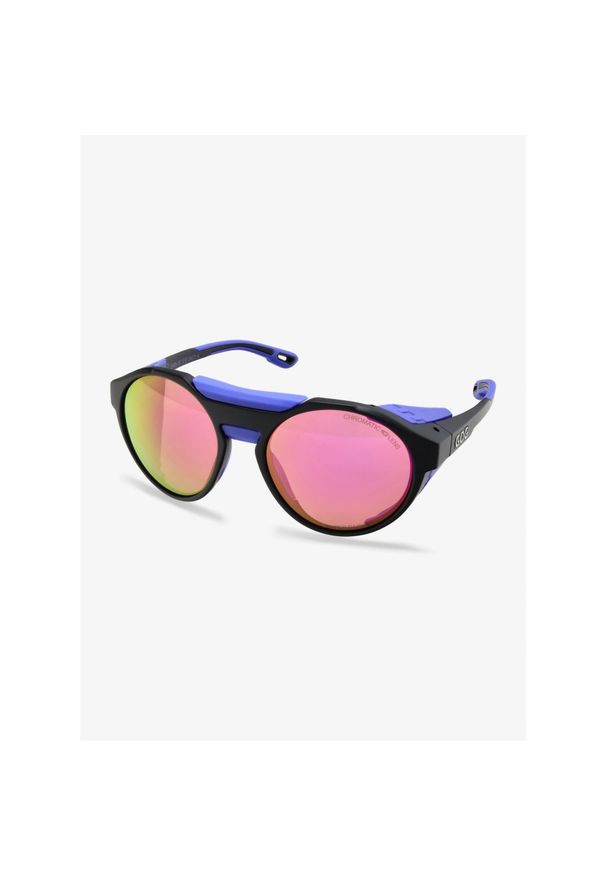 Okulary fotochromowe GOG Manaslu - matt black/purple. Kolor: czarny