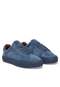 TOMMY HILFIGER - Tommy Hilfiger Sneakersy Park Premium Suede FM0FM05829 Niebieski. Kolor: niebieski. Materiał: zamsz, skóra #5
