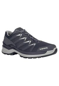 Buty trekkingowe męskie Lowa Innox Pro Low Gtx. Kolor: niebieski. Materiał: materiał, syntetyk. Szerokość cholewki: normalna