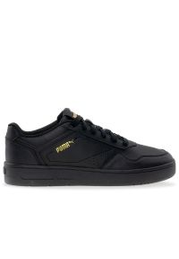Buty Puma Court Classic 39501802 - czarne. Kolor: czarny. Materiał: skóra, syntetyk, guma. Szerokość cholewki: normalna. Sport: tenis