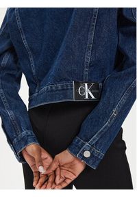 Calvin Klein Jeans Kurtka jeansowa 90's J20J223670 Granatowy Regular Fit. Kolor: niebieski. Materiał: bawełna #5