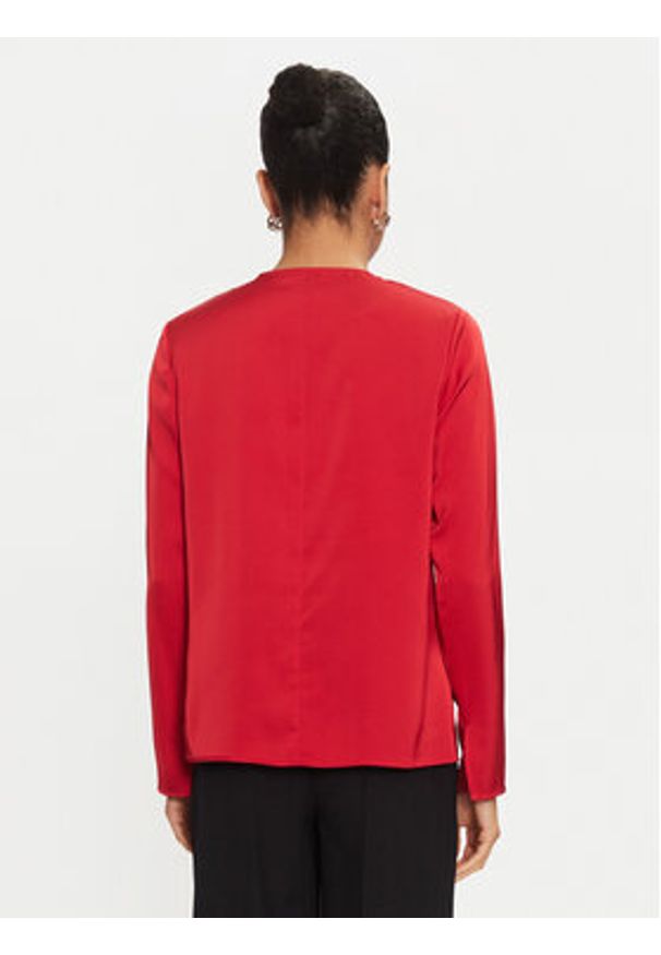 Calvin Klein Bluzka K20K207650 Czerwony Regular Fit. Kolor: czerwony. Materiał: syntetyk