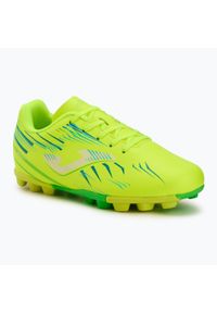 Buty piłkarskie dziecięce Joma Propulsion Jr HG. Kolor: żółty, wielokolorowy, zielony. Sport: piłka nożna