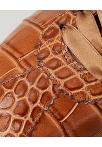 KENNEL&SCHMENGER - Skórzane sneakersy z kontrastową podeszwą. Kolor: brązowy. Materiał: skóra #3