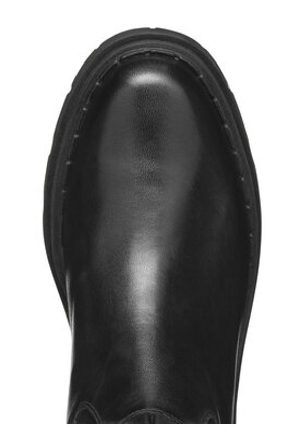 Geox Kozaki D Felleny D46XED 043NH C9999 Czarny. Kolor: czarny. Materiał: skóra