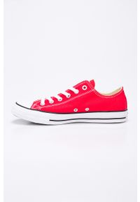 Converse - Tenisówki. Nosek buta: okrągły. Zapięcie: sznurówki. Kolor: czerwony. Materiał: syntetyk, materiał, guma. Szerokość cholewki: normalna #4