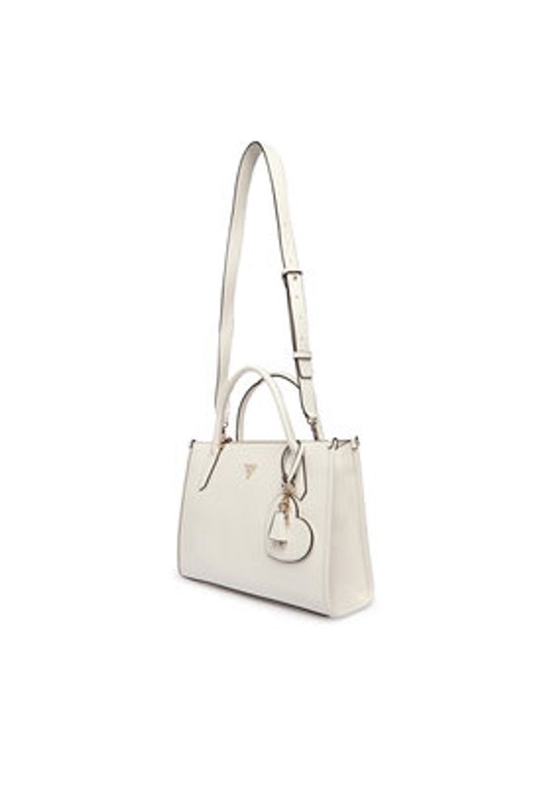 Guess Torebka Isobel HWBG99 32220 Biały. Kolor: biały. Materiał: skórzane