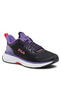 Sneakersy Fila Exowave Race Wmn FFW0115 Black/Prism Violet. Kolor: czarny. Materiał: materiał #1