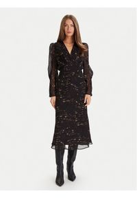 Morgan Sukienka koktajlowa 252-ROOD.F Czarny Regular Fit. Kolor: czarny. Materiał: syntetyk. Styl: wizytowy #1
