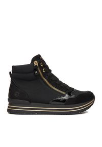 Sneakersy Remonte. Kolor: czarny