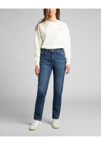 Lee - LEE CAROL DAMSKIE SPODNIE JEANSOWE JEANSY DŻINSY DARK RUBY L30UMWDU 112139797 #5