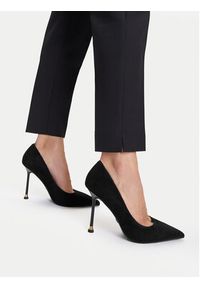 Gino Rossi Szpilki EO-CINDY-1735-2-1 Czarny. Kolor: czarny. Materiał: skóra, zamsz. Obcas: na szpilce #4