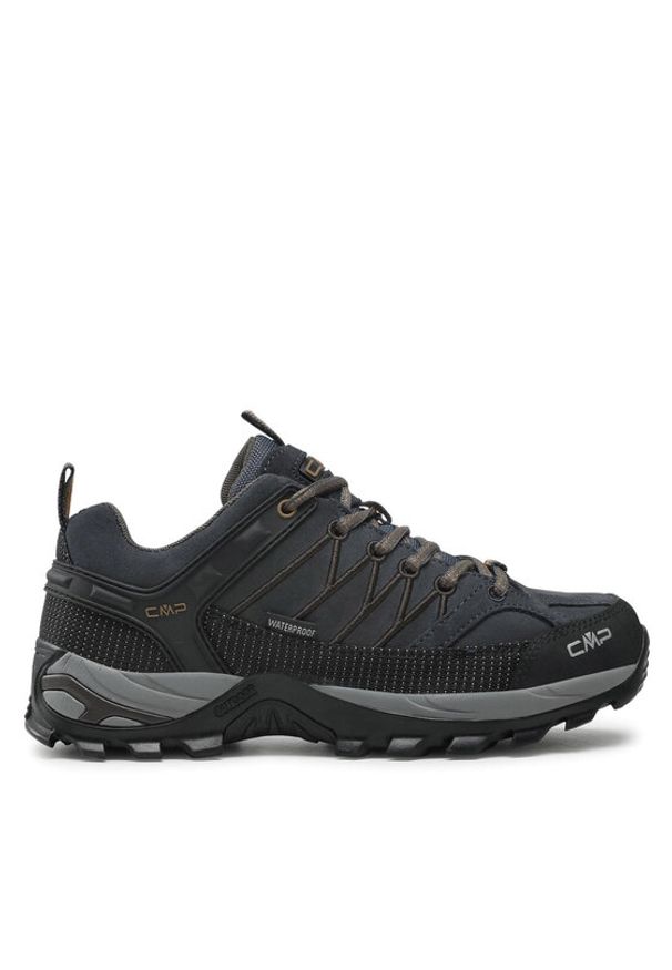 CMP Trekkingi Rigel Low Trekking Shoes Wp 3Q13247 Czarny. Kolor: czarny. Materiał: zamsz, skóra. Sport: turystyka piesza