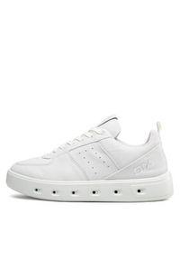 ecco - ECCO Sneakersy Street 720 W GORE-TEX 20971301007 Biały. Kolor: biały. Materiał: skóra. Technologia: Gore-Tex #4