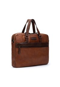 Pikolinos Torba na laptopa Mha-870 Brązowy. Kolor: brązowy. Materiał: skóra #6