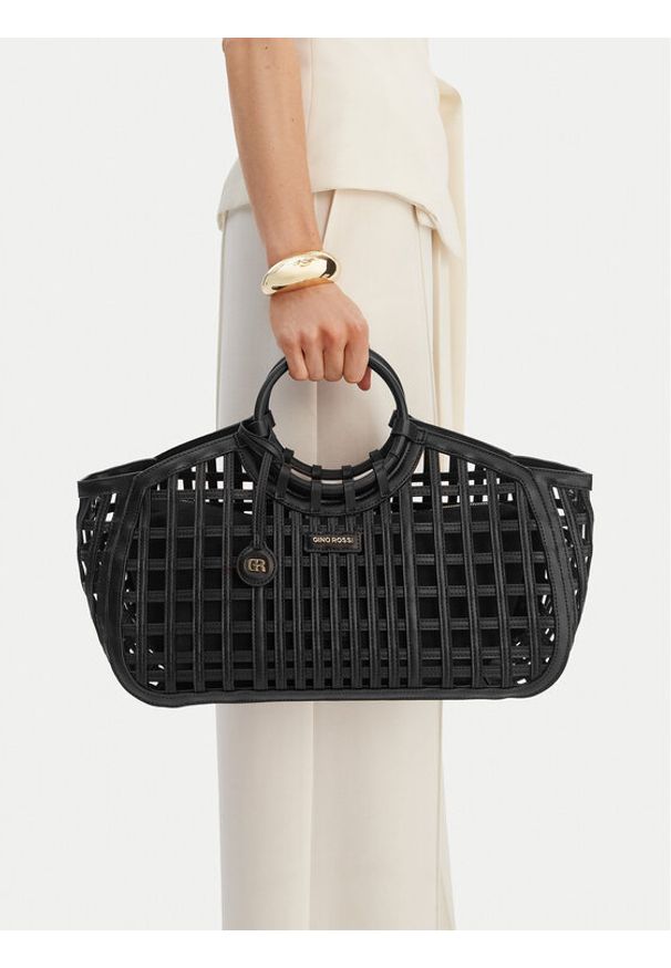 Gino Rossi - GINO ROSSI Torebka EO-LDA9109 Czarny. Kolor: czarny