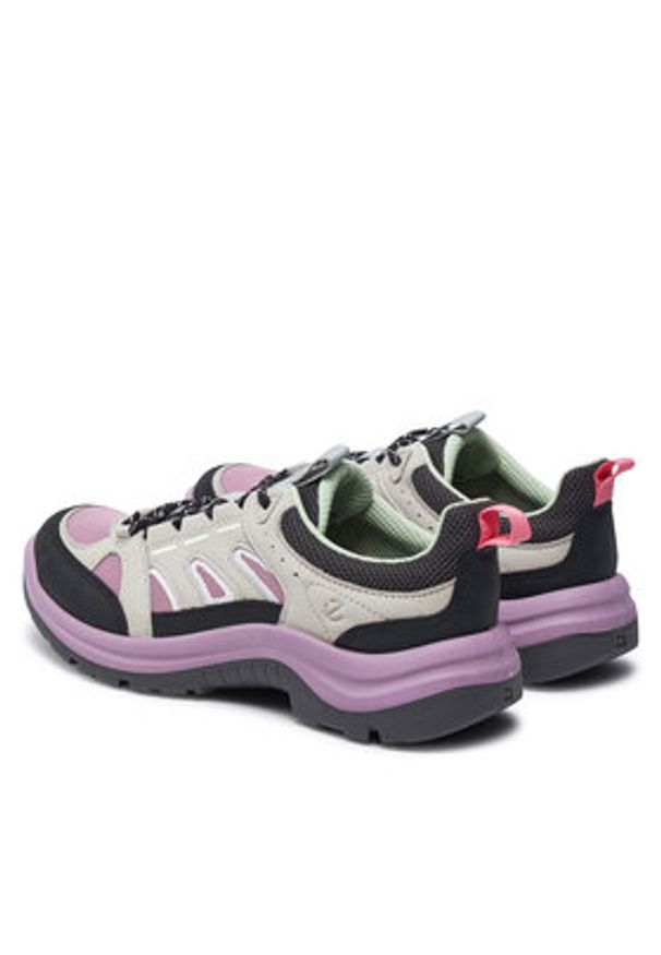 ecco - ECCO Trekkingi Offroad W 82237361027 Szary. Kolor: szary. Materiał: skóra, nubuk