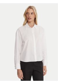 Hugo - HUGO Koszula Elma 50550548 Biały Regular Fit. Kolor: biały. Materiał: bawełna