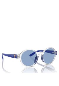 Okulary przeciwsłoneczne dziecięce Polo Ralph Lauren. Kolor: niebieski