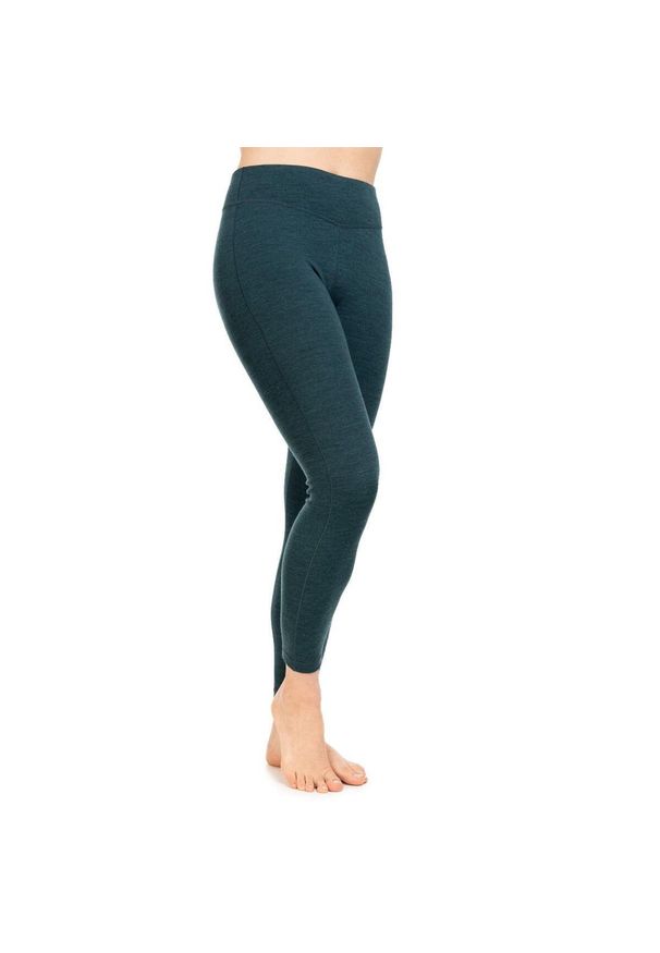 Leginsy Smartwool Classic Thermal Merino Base Layer Bottom Women. Kolor: zielony. Materiał: wełna. Sport: turystyka piesza