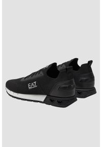 EA7 Emporio Armani - EA7 Czarne sneakersy. Kolor: niebieski #5