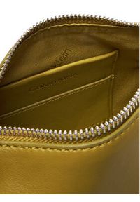 Calvin Klein Torebka Hardware Handle Mini Bag K60K613027 Żółty. Kolor: żółty. Materiał: skórzane