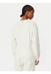 Armani Exchange Bluza 8NYMLG YJE5Z 1130 Beżowy Regular Fit. Kolor: beżowy. Materiał: syntetyk, bawełna