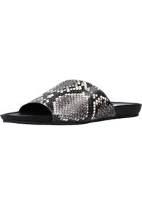 Gioseppo - Sandały GIOSEPPO 59837G Nadruk zwierzęcy. Kolor: wielokolorowy. Materiał: skóra. Wzór: motyw zwierzęcy, nadruk. Sezon: lato