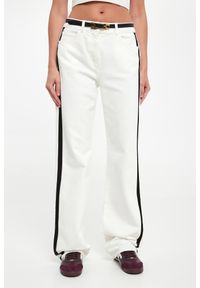 Elisabetta Franchi - Jeansy damskie z paskiem ELISABETTA FRANCHI