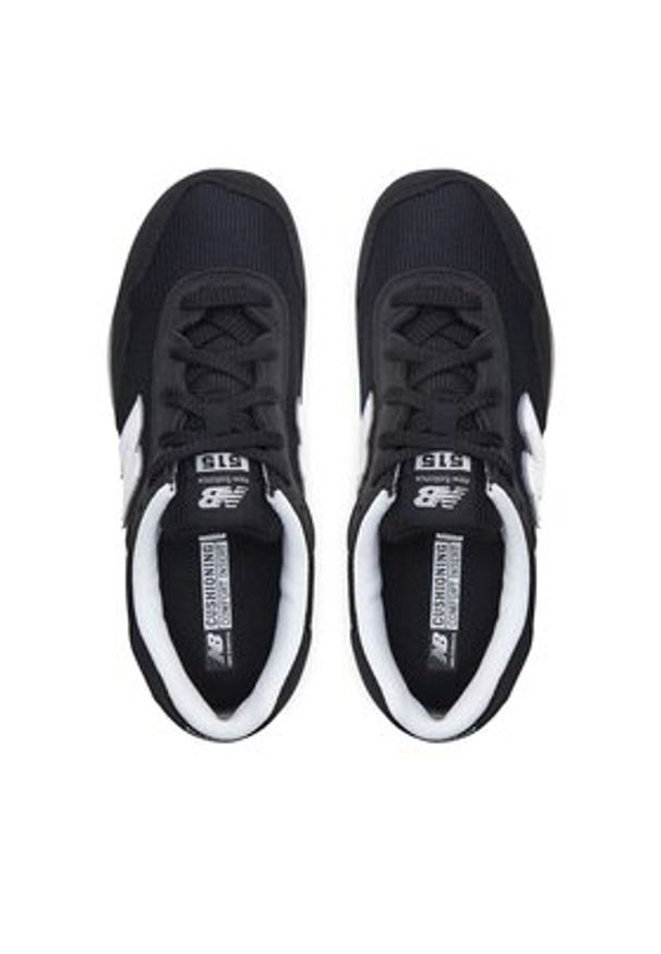 New Balance Sneakersy GC515BLK Czarny. Kolor: czarny. Materiał: mesh, materiał