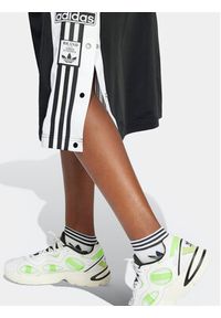 Adidas - adidas Spódnica midi Adibreak IU2527 Czarny Loose Fit. Kolor: czarny. Materiał: syntetyk #6
