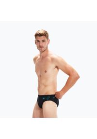 Slipy kąpielowe męskie Speedo Hyper Boom Splice Brief. Kolor: niebieski, wielokolorowy, czarny #2