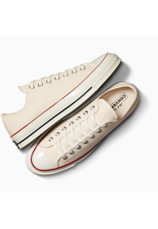 Converse - Buty CONVERSE CHUCK 70 OX Beżowy. Kolor: beżowy. Materiał: materiał