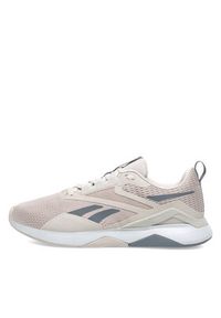 Reebok Buty na siłownię Nanoflex Tr 2 100074535 Beżowy. Kolor: beżowy. Materiał: materiał. Sport: fitness #3