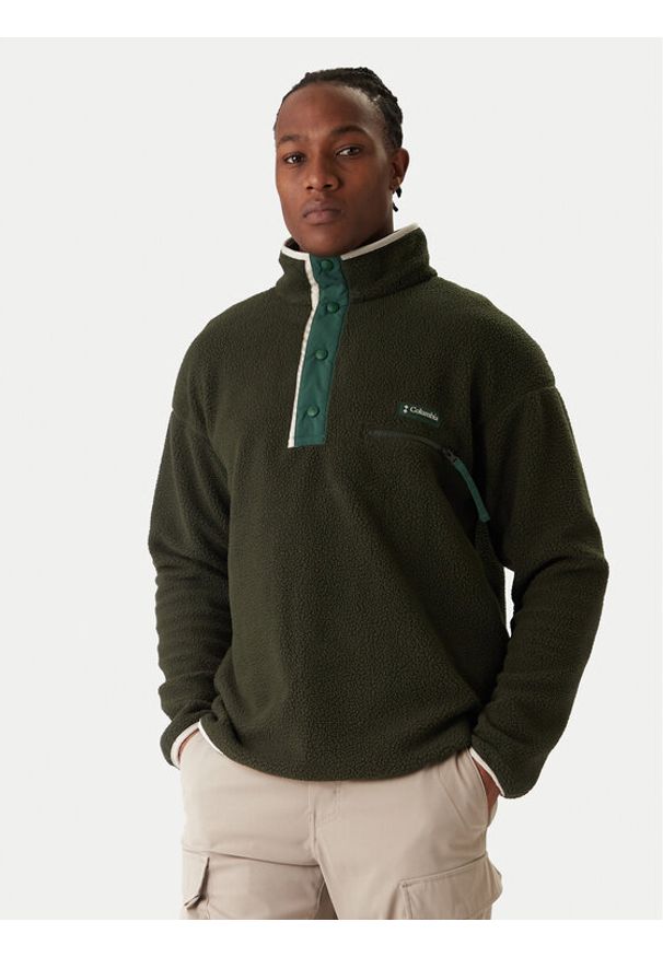 columbia - Columbia Polar Helvetia™ II 2090891 Zielony Regular Fit. Kolor: zielony. Materiał: syntetyk