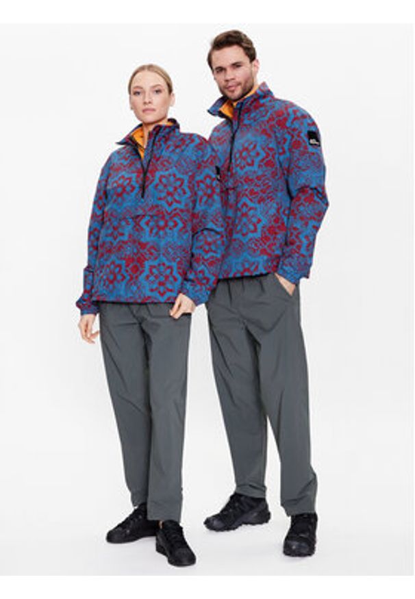 Jack Wolfskin Kurtka anorak Unisex Konstabler 1307501 Granatowy Relaxed Fit. Kolor: niebieski. Materiał: syntetyk