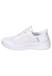 skechers - Tenisówki Skechers Model Slip-ins Go Walk Flex Kolor Biały. Kolor: biały. Materiał: syntetyk, materiał. Szerokość cholewki: normalna. Sport: turystyka piesza