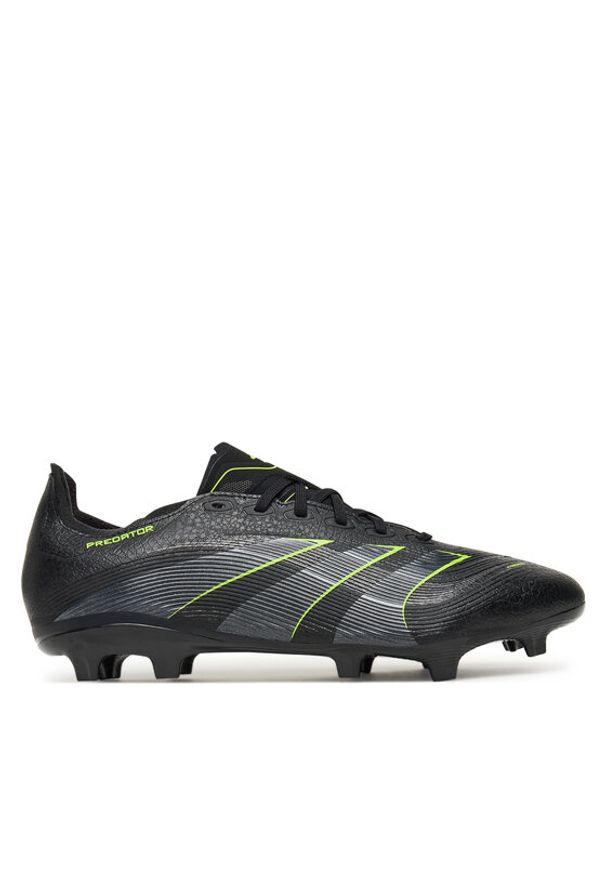 Adidas - adidas Buty do piłki nożnej Predator League JI1118 Czarny. Kolor: czarny. Materiał: skóra