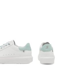 Rieker Sneakersy W1201-81 Biały. Kolor: biały. Materiał: skóra #2