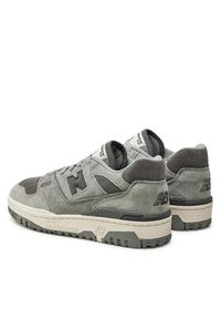 New Balance Sneakersy BBW550RE Szary. Kolor: szary. Materiał: skóra, zamsz