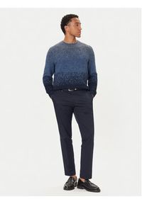 Guess Sweter M5BR39 Z0932 Niebieski Regular Fit. Kolor: niebieski. Materiał: syntetyk