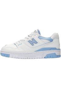 Buty do chodzenia damskie New Balance 550. Kolor: biały. Materiał: syntetyk, materiał. Sport: turystyka piesza