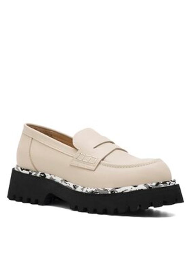Rage Age Loafersy CLERMONT-50102 Beżowy. Kolor: beżowy. Materiał: skóra