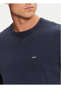 Levi's® Sweter A7207-0002 Granatowy Regular Fit. Kolor: niebieski. Materiał: bawełna #2